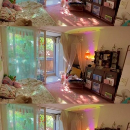 유주의 낮은 방🫧✨ 처음 세상에 소개해요. 
베란다가 있는 구축 아파트 저층의 매력!
창밖의 계절과 날씨를 오롯이 느낄 수 있는,
썬캐쳐의 동그란 무지개가 방 한가득 굴러다니는,
낮잠 자는 고양이를 베란다에서 구경하고
새 소리에 깨어 자주 보는 새 이름을 찾아 외우는,
하나하나 구한 빈티지 소품과 주문 제작 가구,
취향이 담긴 기성품이 동시에 조화를 이루는 방. 
작업과 독서와 기록과 차 한 잔의 휴식을
모두 이곳에서 합니다.
#유주의낮은방 #빈티지인테리어 #작업실 #침실 #맥시멀리스트 #저층 #남서향