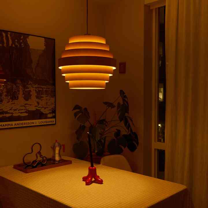 cozy night ✨⭐️🌙
ikea light pendant is one of my fav purchase this year!

#ikea #diningroom #lightpendant