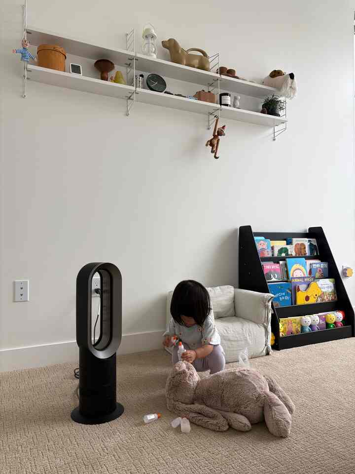 Bunny lover’s room🐰
#nursery #babyroom #baby #stringpocket #stringsystem #dyson #hotandcool 