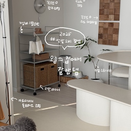 #연말소비정산 2025년, 오늘의집에서 찐 잘산템 추천 🏠
2025년에 최근 기준 소비한 거실 아이템들 중 너무나 만족했던 제품들을 소개해봅니다!
1. 심플먼트 알렉사 레귤러 철제 선반 진열장 (4단,650)
가격 : 105,800원
가성비 : ⭐️⭐️⭐️⭐️⭐️
디자인 : ⭐️⭐️⭐️⭐️⭐️
활용도 : ⭐️⭐️⭐️⭐️⭐️
무인양품 선반을 구매할까 고민하다가 가성비, 후기도 좋던 심플먼트 스틸선반으로 구매했었어요.
무광이라 더 고급스러웠고 바퀴도 추가해서 트롤리처럼 편하게 끌고 다닐 수 있어서 더 좋았던 선반이에요 :)
2. 데이지가든 내추럴 pp 라탄 바구니 (뚜껑형)
49,900원
가성비 : ⭐️⭐️⭐️⭐️⭐️
디자인 : ⭐️⭐️⭐️⭐️⭐️
활용도 : ⭐️⭐️⭐️⭐️⭐️
선반 구매할 때 같이 구매했던 라탄바구니. 1+1이라 가성비도 좋고, 뚜껑형태라 내부가 보이지 않아 깔끔하고 손잡이도 있어서 더 편하게 쓰고 있어요.
사이즈는 깊은형 L사이즈로 했습니다 :)
저는 여기에 강아지 간식, 사료팩들을 넣어서 보관해주고 있어요.
3. 티크앤하우 우디 나무 데코타일 인테리어액자
39,600원
가성비 : ⭐️⭐️⭐️⭐️
디자인 : ⭐️⭐️⭐️⭐️⭐️
활용도 : ⭐️⭐️⭐️⭐️
어느 오친분 피드에서 보고 너무 예뻐서 구매하게된 우드 인테리어액자 데코타일이에요.
고재라서 색감과 느낌이 더 디테일하게 살아있어요.
많은 분들이 최근에 구매했던 것 중에 예쁘다고 해주셨던 인테리어액자예요!
4. 탄귀 유에포키드 미드센츄리 무타공 벽조명 (실버)
100,300원
가성비 : ⭐️⭐️⭐️⭐️⭐️
디자인 : ⭐️⭐️⭐️⭐️⭐️
활용도 : ⭐️⭐️⭐️⭐️⭐️
이건 너무나 유명하죠, 많은 분들의 위시템인 탄귀조명
저 역시 너무나 잘 활용하고 있는 조명 중 하나예요.
침실에 두고 쓰다가 최근에 스틸선반과 함께 매치하여 사용 중이에요.
꼭꼬핀으로 걸 수 있는 벽조명이라 전세집에서도 너무나 잘 쓸 조명입니다! 추천!
5. 누노즈 페이퍼램프 한지조명 (40cm)
34,900원
가성비 : ⭐️⭐️⭐️⭐️⭐️
디자인 : ⭐️⭐️⭐️⭐️
활용도 : ⭐️⭐️⭐️⭐️⭐️
페이퍼조명의 무드를 좋아해서 가성비있게 누노즈 조명으로 구매했어요.
누노즈는 택도 이뻐서 더 분위기있게 해주는 느낌이에요,🫶
6. 아르떼미데 톨로메오 메가 장스탠드 조명
1,629,000원
가성비 : ⭐️⭐️
디자인 : ⭐️⭐️⭐️⭐️⭐️
활용도 : ⭐️⭐️⭐️⭐️⭐️
저의 오랜 위시템을 이번에 오집에서 청산했습니다 ㅎ
역시나 정말 집에 들이는 순간 분위기가 압도적이에요. 가격은 조금 부담되는게 사실이었지만 확실히 좋은 조명은 너무나 다르긴 하더라고요.
스위치에 디머기능이 내장되어 있어서 원하는 조도로 밝기 조절도 가능하고, 빛이 정말 부드럽게 퍼져서 저녁에 이거 하나만 켜두고 있으면 분위기 최곱니다 :)
20평대라 사이즈 고민이 많았는데 42보다는 36이 더 나을 것 같다고 생각하여 36으로 선택했습니다
잘 선택했던 것 같아요! 36도 웅장하고 멋스러워요.
7. 그리밋 리얼플랜트 파카라 조화 달항아리화분세트
125,000원
가성비 : ⭐️⭐️⭐️
디자인 : ⭐️⭐️⭐️⭐️⭐️
활용도 : ⭐️⭐️⭐️⭐️
진짜 리얼한 느낌의 조화나무예요.
식물을 제대로 키울 자신이 없어 고르고 골라 구매했었어요.
정말 퀄리티 좋은 조화입니다 :)
#거실인테리어 #거실 #거실꾸미기 #조명인테리어 #페이퍼조명 #장스탠드 #아르떼미데 #벽조명 #꼭꼬핀조명 #탄귀서울 #탄귀조명 #톨로메오 #스틸선반 #선반인테리어 #선반 #누노즈 #누노즈조명 #조화나무 #그리밋 #우드인테리어 #우드소품 #인테리어액자 #데코타일 #라탄바구니 #라탄 #달항아리