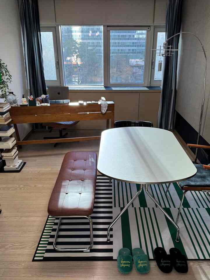 Tagged posts featuring Buttoned Leather Bench 3