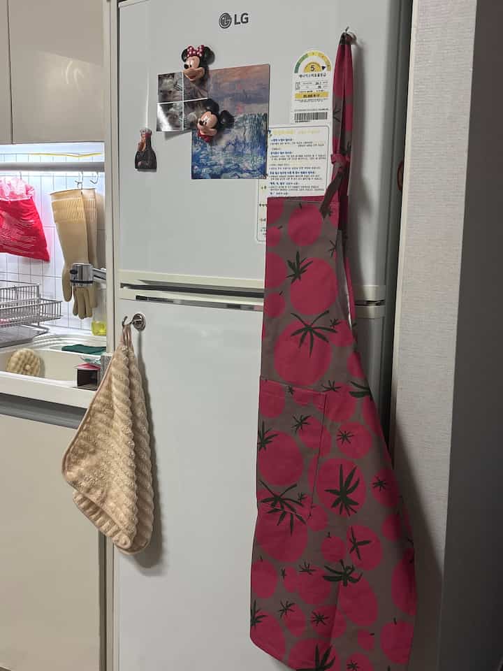 Hikikirikiki 防水エプロン［6種］を使ったコーディネート 2