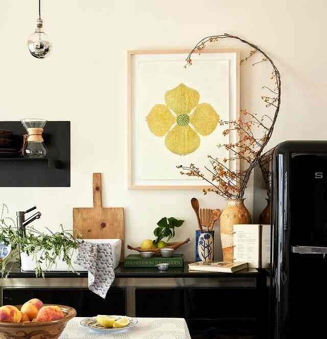 Who says black can’t be sweet? 🖤✨ Cookin’ in style with a whole lot of cute 😍 #BlackVibeKitchen #CuteCorner #InteriorLove #KitchenDecor #MoodyButCute #AestheticKitchen #HomeVibes #DesignInspo

credit: @blockshoptextiles