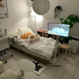 #오늘의우리집  #6평원룸 
자취 1년차의 6평원룸 자취방 ✨
#콘수프기록 #맞팔 #원룸 #원룸인테리어 #원룸꾸미기 #원룸가구배치 #저상형침대 #6평 #6평오피스텔 #이동식티비 #소파 #1인소파 #원룸소파 #간이테이블 #사이드테이블 #원룸침대 #원룸매트리스 #원목스툴 #화이트인테리어 #자취방꾸미기 #자취방침대 #자취방침대 #자취추천템 #내돈내산 
