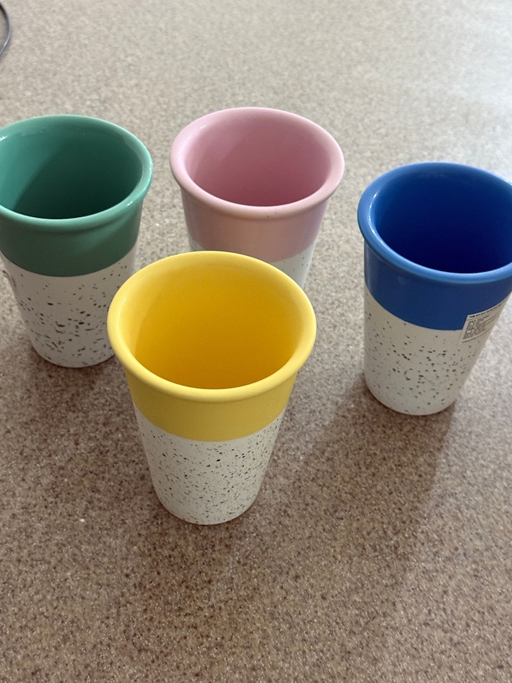 Ardin Essentials Speckled Ceramic Tumbler user photo