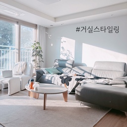 #거실스타일링 
거실은 햇살이 잘 들어오는 구조를 살려 화이트톤을 중심으로 정리하고, 그레이 컬러 소파로 차분한 무드를 더했어요. 한쪽에는 싱그러운 홍콩야자를 두어 자연스러운 생기를 더했고, 화이트와 그레이의 절제된 조합 덕분에 전체적으로 밝으면서도 안정감 있는 거실이 완성됐어요. 꾸밈보다는 여백과 빛을 살린, 오래 머물고 싶은 거실이에요. :) 
#거실 #거실인테리어 #USM #자코모 #리바트 #리바트로에프원형테이블 #로에프원형테이블 #부클레1인용체어 #부클레 #체어 #몽블랑 #부클레체어 #부클레의자 #자코모소파 #자코모 #인테리어 #모빌 #홍콩야자 #러그인테리어 #거실꾸미기 #거실소품 #거실인테리어 #화이트인테리어 #홈스타일링
