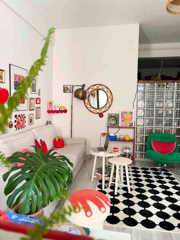 Color, light, and little happy corners 🌿🍓
A cozy mix of playful shapes and fresh greens, where everyday moments feel a bit more joyful !

Credit: @elfckmkk

#GenZHome #ColorfulLiving #HappyInterior #PlayfulDecor #CozyCorners #DopamineDecor #EclecticHome #ColorPop #HomeVibes #CreativeSpace #ModernEclectic #PlantLovers #GalleryWall #CuteInterior #FeelGoodSpace