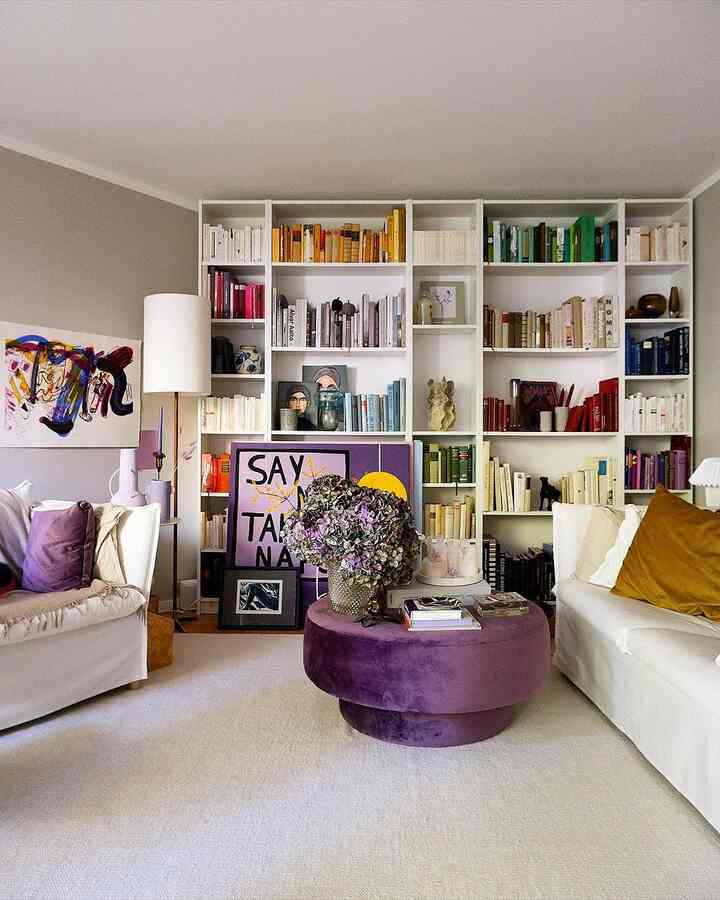 A living room brought to life with purple accents. 💜 A small pop of color can completely transform the vibe of a space.

#LivingRoomInspo #PurpleAccent #HomeDecor #InteriorStyle #ColorfulHome #CozyLivingRoom #HomeInspiration #InteriorVibes #ModernLiving #DecorDetails

credit: @purbeck.stone