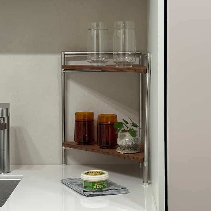 Vintage キッチンクロス greyを使ったコーディネート 3