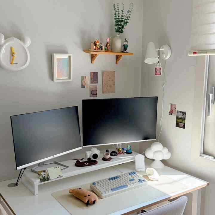  #서재꾸미기 #작업실인테리어 #작업공간 #신축아파트 #신축아파트인테리어 #데스크테리어 #데스크소품 #콘수프기록  