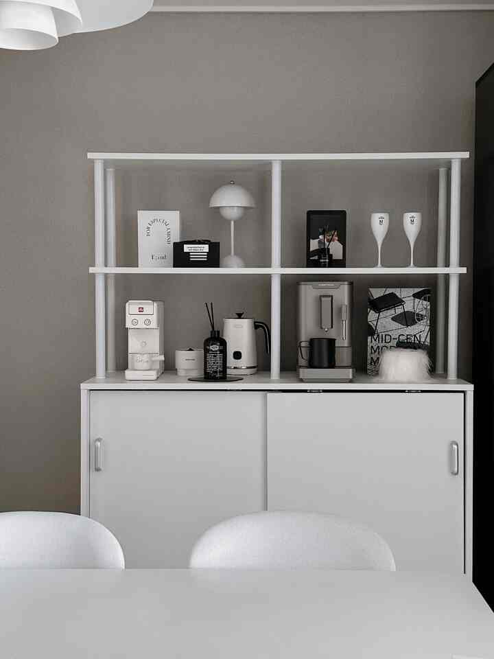 #콘수프기록집 #오늘의우리집  #주방 #주방꾸미기 #주방정리 #커피머신 #홈카페 #홈카페인테리어 #맞팔환영 #맞팔