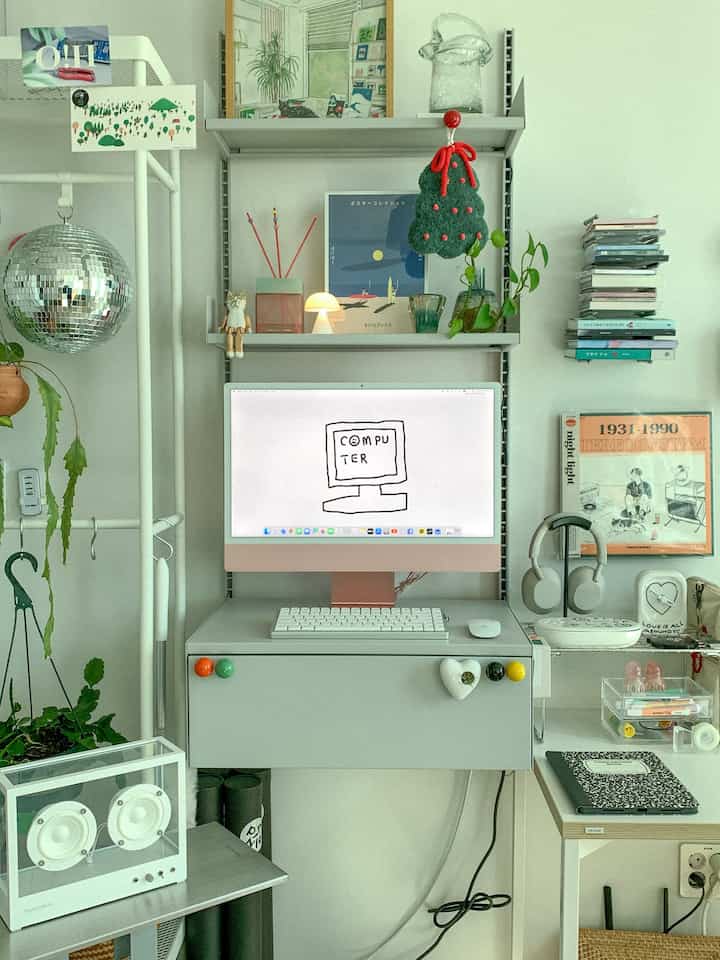   #키보드 #책상인테리어 #책상꾸미기 #데스크셋업 #레어로우선반 