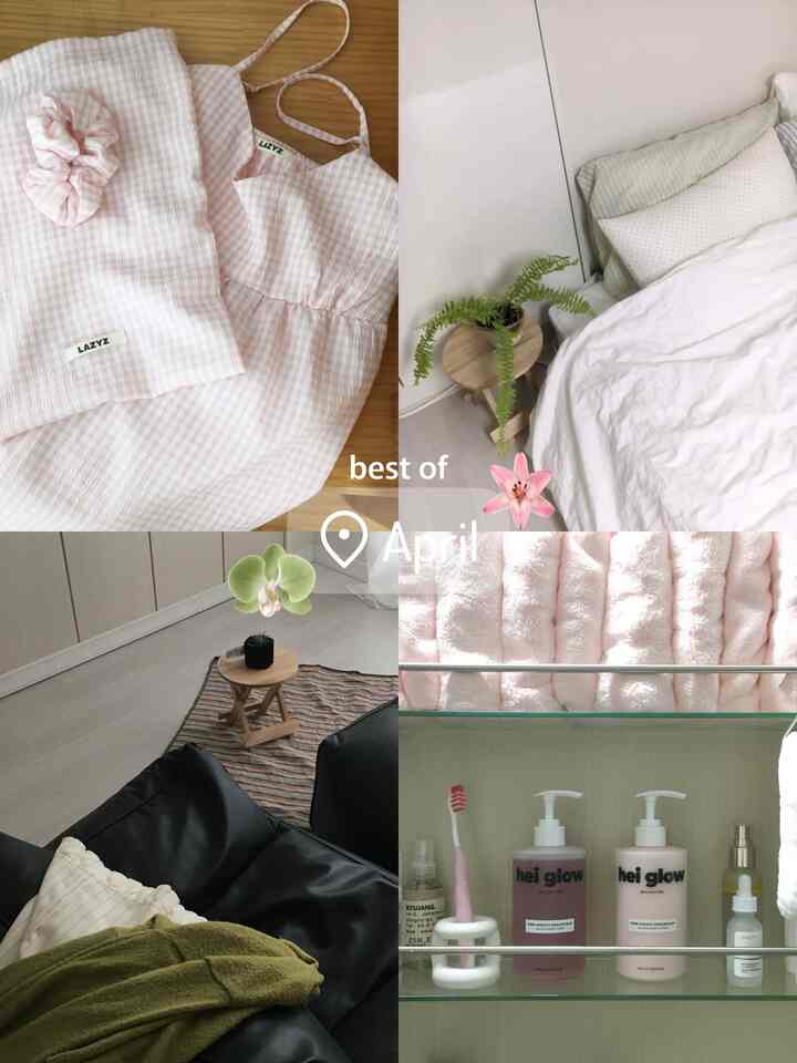 #春ワーム 
春の日差し満載の私の「春のワーム」アジトをご紹介します！ 🌸

こんにちは、平凡な複層空間を私だけの好みで満たしていくのが好きな職場のジプスンです。 
ひどい冬が過ぎていよいよ訪れた春！

私たちの家のリビングルームとバスルームにも暖かい春のウォーム風を吹き込んでみました。今日の家の皆さんとこのときめきは変化を共有したいと思います。 🥰

1.日当たりの良いスプーン、さわやかさの2スプーン！寝室のインテリア

一番長い時間を過ごす寝室は春の爽やかさを満載したかったです。全体的に落ち着いたアイボリートーンの壁紙に、暖かい感じを与えるウッドトーンの家具を配置し、春ワームの定石である「ホワイト＆ウッド」ベースをとりました。

Point 1. 爽やかさを担当する緑の人々 🌿

壁面コーナーには小さな木製のスツールを置き、今回にんじんから連れてきたボストンシダを載せました。 
緑色の葉っぱがいっぱいのシダの一つだけでも、空間にできることがバリバリとなっています。スツールの横には小さな照明を置き、夕方には穏やかな雰囲気を演出します。

Point 2. ふわふわのファブリックスタイリング 🛏️

私が最も気にした部分はまさに寝具の色味です。 
日本の無印良品で新賞として発売された薄緑色の枕カバーと
直接生地市場から選んできたドットパターンの枕をミックスマッチしました。この爽やかな組み合わせが見られるたびに気分が良くなります！

Point 3. ときめきたっぷりのピンクチェックホームウェア👗

最近私がすっかり抜けているホームウェアもスワイプお見せします。
暖かい春のワームムードにぴったりのピンクのギンガムチェックスリップドレスやポーチ、スクランチセットです。
シアサーカー素材だと着た時、軽くて固くて自宅でも綺麗に、気分転換するのが大好きです。 

2. 毎朝気持ちよく、感性満載のバスルーム

一日を始めて仕上げるバスルームも春の華やかさを見逃せません。

Point 4. ピンク色の柔らかさ、タオルのインテリア 🧼

バスルームの棚の一番上のカーンは、ふわふわのピンク色のタオルをホテルのように満たしてまとめました。テムで10万ウォンくらいで購入したと思います🤧 見るだけでも気になる感じでしょうか？

Point 5. お好みの浴室用品

真ん中の棚に私の好みの狙撃浴室の陳列を並べた。 

ボディウォッシュとボディローション：ラブリーなピンクの容器とさわやかな桃の香りがバスルームをいっぱいに満たしてください。

ピンクの歯ブラシとかわいいホルダー：小さな小物一つもカラー感を合わせてくれるのでずっと整えられて見えます。このホルダーは3つがセットなので、2つはキッチンで水底で使用中です！活用度最高

3. 日差しに沿って下る道、階段とリビングルーム

最後に私たちの家のウッドトンの頂点、腹層階段です。

Point 6. 自然光と緑の調和✨🍃

暖かい木の階段を降りると、ベランダの門に入ってくる明るい日差しに出会えます。白いシフォンカーテンが日差しを優しく包み込み、より居心地の良い雰囲気を作り出します。
ドアの横のコーナーには小さいが充実した鉢植えの2つを並べて、階段を上り下りするたびに緑のやわらかさを感じられるようにしました。

日差し満載の私だけの春ワームアジト、いかがでしたか？
ホワイト＆ウッドベースに爽やかなグリーンとラブリーなピンクを加え、毎日毎日このときめく春の日のような空間を作ってみました。

皆さんも小さな小物一つ、ファブリックカラー一つを変えてみることから始めてみてください！空間が与える小さな幸せが日常をさらに輝かせてくれるのです。 ✨

私のスペースがあなたの春のインテリアに小さなインスピレーションになったことを願って、気になる点はコメントでいつでも残してください！ 😊

＃OOTD＃今日の家＃インテリア＃春のインテリア＃春のワーム＃春のワームインテリア＃家の装飾＃ルームツアー＃ホームスタイリング＃ホワイトウッド＃内装＃ランチェリー