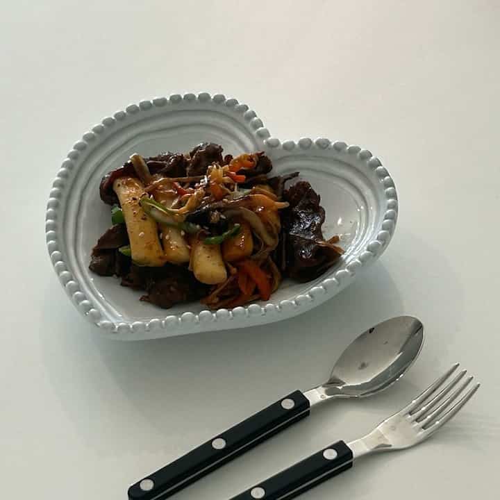 Bistro カトラリー デザート 3点セット［13色］を使ったコーディネート 3