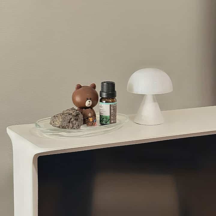 一日の仕上げはアロマセラピーです
そこに可愛さまでプラス




#seriftv #lexon #브라운 #아로마테라피 #아로마디퓨저 #셰리프 #셰리프tv #원룸인테리어 #