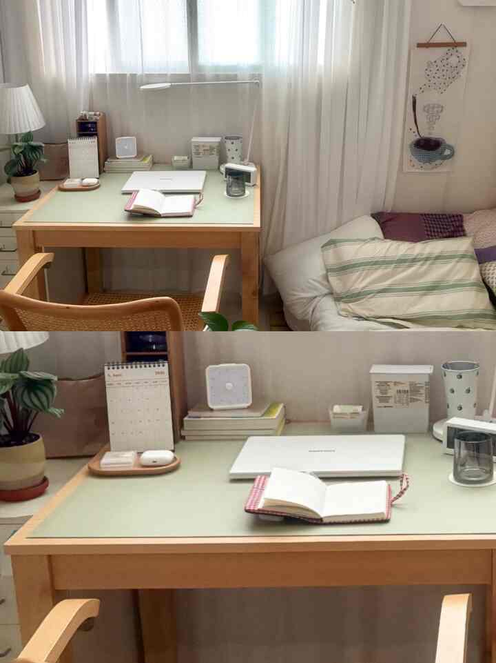 📍お金を使わないで春の感性ワンルームインテリア

机の1つだけが変わったのですが、春の雰囲気が感じられます🪴
実物がはるかにきれいで部屋にもよく似合っていて上手い選択だったと思います..🩵🍵





＃今日の家＃家の装飾＃インテリア＃自炊室＃ワンルームインテリア 
＃インテリア＃感性インテリア＃ウッドインテリア＃ミニマルインテリア 
＃自家製インテリア＃コンパクトなインテリア＃ワンルーム装飾 
＃小さな部屋を飾る＃居心地の良いスペース＃内側の公開＃デイリールーム＃ルームツアー
#デスクセット