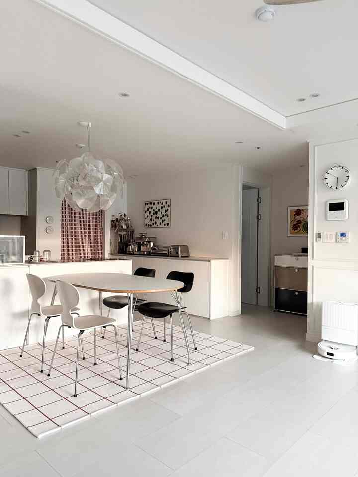 ＃ウォームトンインテリア＃コンスープレコード集 

ホワイトインテリア

バーガンディポイントキッチン❤️
パターンがきちんとしたグリッドラグとカーテンで飾ってあげる-

バーガンディポイントワームインテリア 
キッチンによく合います☺️

#ライトインテリア 
