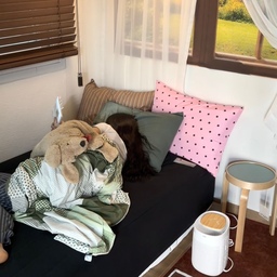 구축 8.5평 투룸 자취방 인테리어 침실편 🛌 ⋆ ˚
여러분의 자취방 로망은 무엇이었나요?
저는 창문 열면 나무가 잔뜩 보이는 초록초록한 뷰, 
채광 좋은 침실이 자취방 로망 중 하나였는데요
제 침실은 아늑함은 가지고 있지만 채광은 다소 부족하거든요 ••
그래서 .. 창문을 만들어버렸어요...ᐟ  🪟
취향에 맞는 창문 모양 패브릭 포스터를 열심히 발품 팔고, 
적당한 비침이 있는 쉬폰 커튼을 달아
대충 보면 낭만적인 창문 뷰를 자랑하는 침실로 탈바꿈 ..𓂃 𓈒𓏸 ☀︎
❶ 패브릭 포스터 : 중국 수입 제품 말고 마감 좋은 한국 제품
❷ 쉬폰 커튼 : 적당한 비침 + 벨크로 & 꼭꼬핀 방식으로 어디든 쉽게 설치 가능
하나씩 취향을 담아 공간을 가꾸다 보면 
언젠가는 꼭 꿈꾸던 집에서 살 수 있겠죠? 🏡
#콘수프기록 #맞팔 #자취 #자취방 #자취꿀템 #자취방인테리어 #자취방꾸미기 #자취생 #자취인테리어 #자취필수템 #구축인테리어 #구축빌라 #투룸 #투룸인테리어 #투룸꾸미기 #투룸침실 #투룸빌라 #투룸자취방 #맞팔환영 #8평 #8평인테리어 #콘수프기록집 #현명한소비