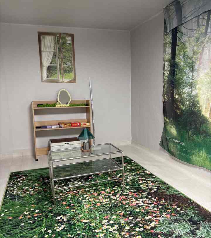小さな屋根裏部屋のアジト感で飾る🌿 
まだ飾っている！かわいい空白を置いてもっと居心地よく飾りたい💚



＃2階のインテリア＃屋根裏部屋＃屋根裏部屋の装飾＃2階の屋根裏部屋のインテリア＃今日の私の家 