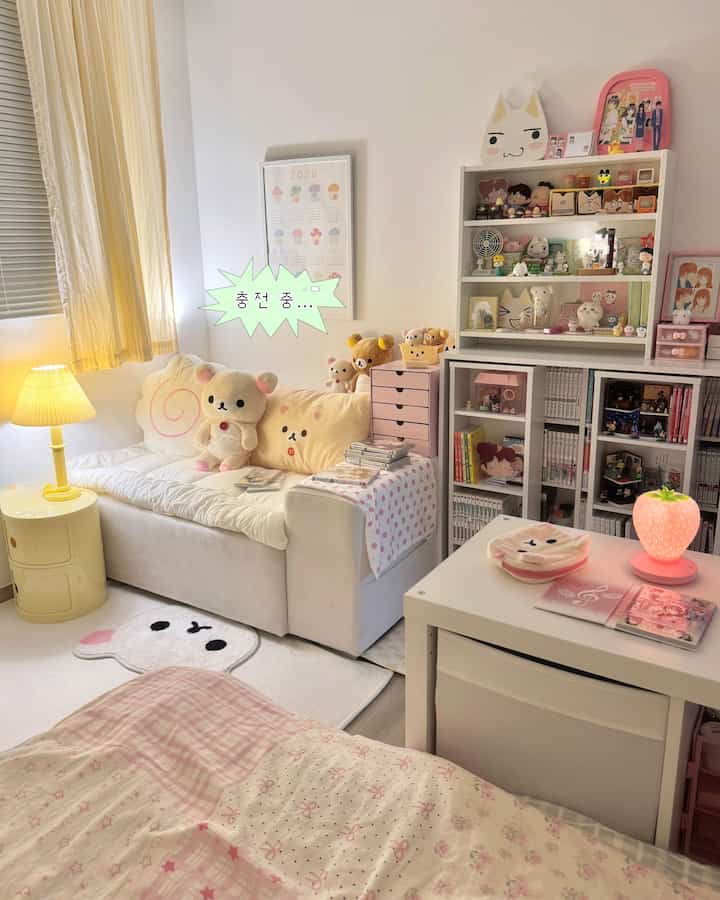 Fur Free ドット 枕カバー［4色］を使ったコーディネート 2