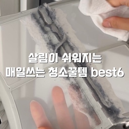 #콘수프기록집 #현명한소비 
1. n년째 쓰고 있는 욕실청소도구 세트
밀대봉에 여러청소도구를 교체해 끼워 쓰는 청소솔이에요.
길이 조절이 돼서 허리 많이 안 굽히고 청소할 수 있어요.
욕실바닥청소부터 손이 닿지않는 높은 천장까지 편하게 청소해요 
2.청소도구걸이
무타공으로 간편하게 설치하고 여러 청소도구를 걸어두면 
보관과 건조를 한번에 해결할 수 있어요 
3.틈새걸이
세탁기 옆면에 붙여서 세탁망이나 청소도구들 걸어두었어요 좁은 틈새공간에도 사용할 수 있어요 
4.투명 서랍함
투명해서 안쪽 물건도 잘 보이고 적층가능해서 공간활용이 좋아요 
청소용품,세탁용품 정리하기 좋고 
저는 싱크대 하부장정리함으로도 사용하고 있어요
5.먼지제거 롱스틱
무거운 가구는 옮기기 힘든데
롱스틱에 물티슈 끼워서 
냉장고 아래나 가구 틈새 닦아보니까
먼지가 한가득 묻어나와요 
6.티슈 케이스
세탁기 옆쪽에 붙여서 청소티슈 보관하고 있어요 
세탁기 청소할때나 건조기 필터거름망 청소할 때 한장씩 쏙- 뽑아서 사용해요
#욕실청소 #욕실청소템 #욕실청소도구 #청소도구세트 #청소템 #밀대걸레 #밀대추천 #살림템 #살림팁 #청소도구정리 #청소도구추천 #청소도구걸이 