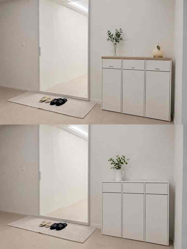 #賢明な消費


数日前からさかのぼり始めた 
￼分離収集する場所

プラスチックにビニールを固定して使うそのような製品
使用中ですが、ゴミが多すぎます。 
全部映って（？）きれいに見えないから 
購入することにしました..

ウッド+ホワイトとホワイトの間に悩んだ。
ジフィティは私の家に木が入るととてもポイントです
リサイクルごみ箱に撃つと白だから
ホワイト購入しましたが、よく買うのに合うかな🙄？ 


＃コンスープ記録集