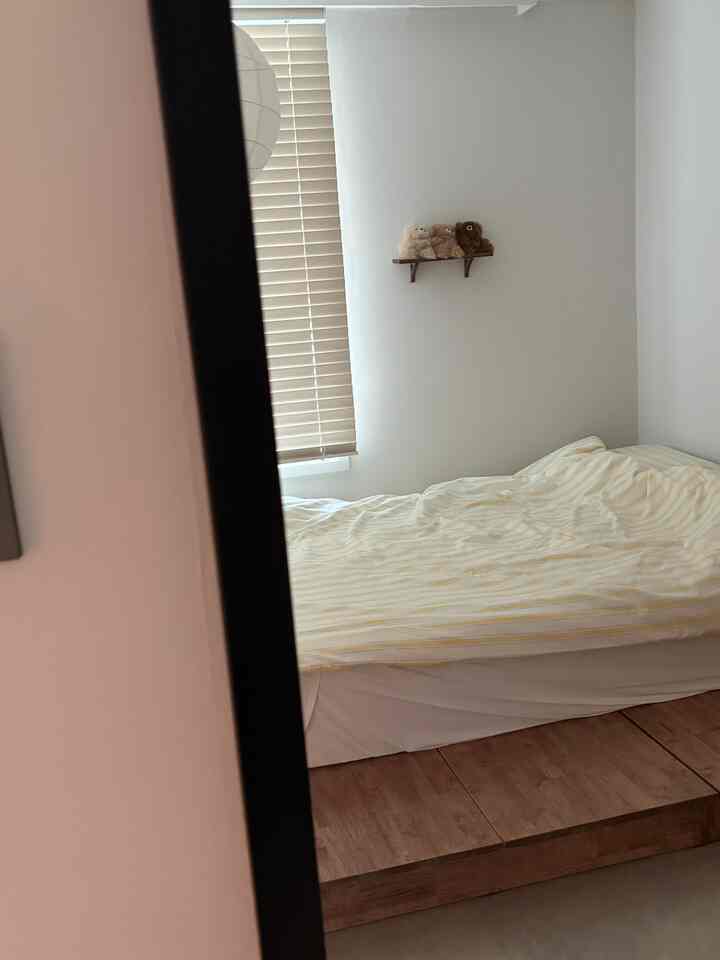 寝室の雰囲気を変えたい時
寝具のように面積が大きい要素から変えてみるのがいいです。

私は夏の寝具に交換しました🌿

トウモロコシが入ったシアーサーカーの布団で選んだが、 
軽くて肌に触れる肌触りがクールです。

かさばらず、季節が過ぎると保管しやすい点も気に入りました。

#寝室のインテリア
#夏の寝具
#シアーサーカー
#寝室
#夏のインテリア
#コンスープ 
#今日の私の家
#家の記録
#インテリア
#梅雨鉄 