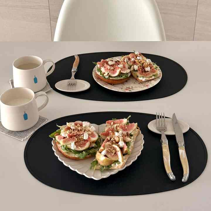 Egg シリコン ランチョンマット［16色］を使ったコーディネート 2