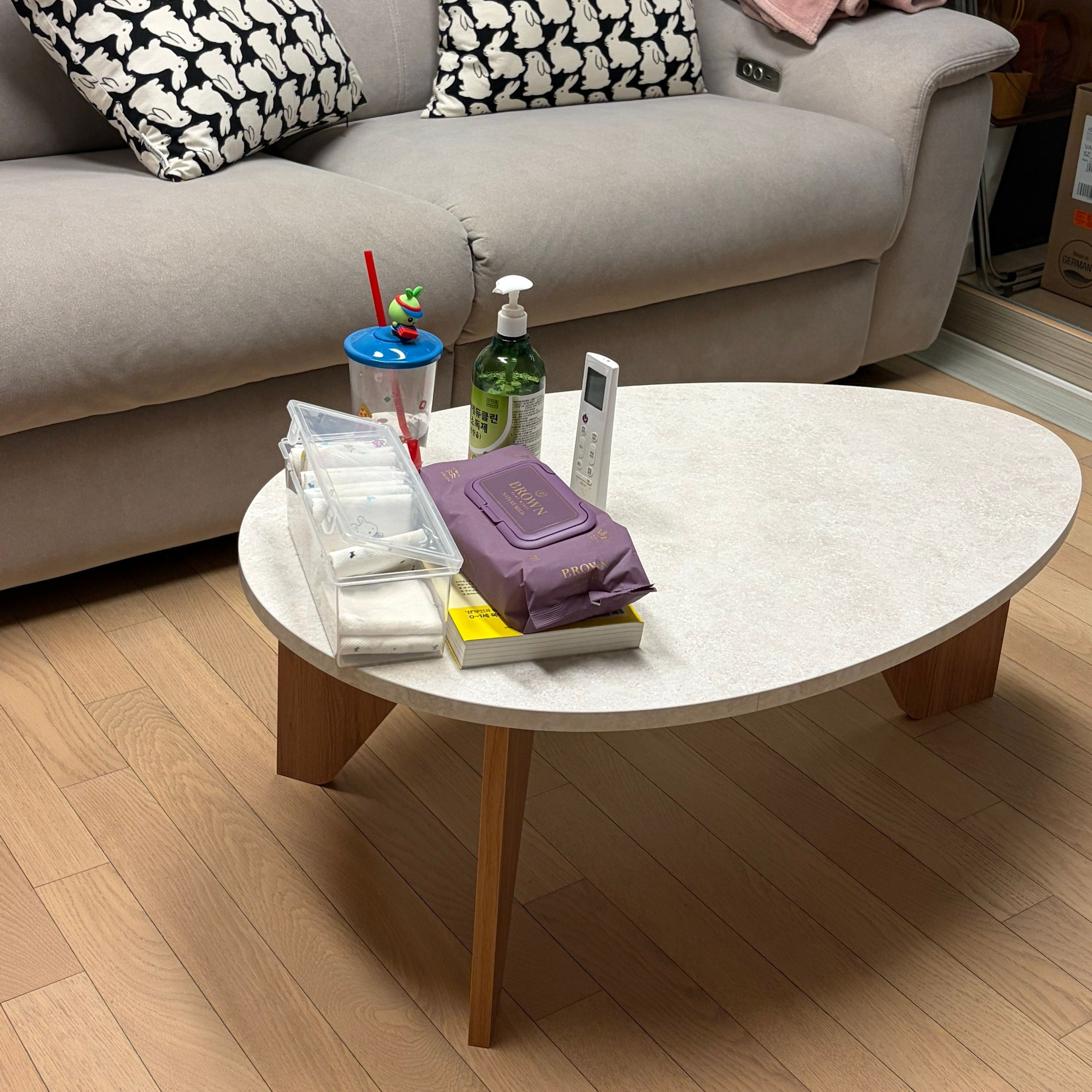 woodray メイ ローテーブル woodray メイ ローテーブル［2サイズ］ ホワイト 加工木材 高さ 34cm
