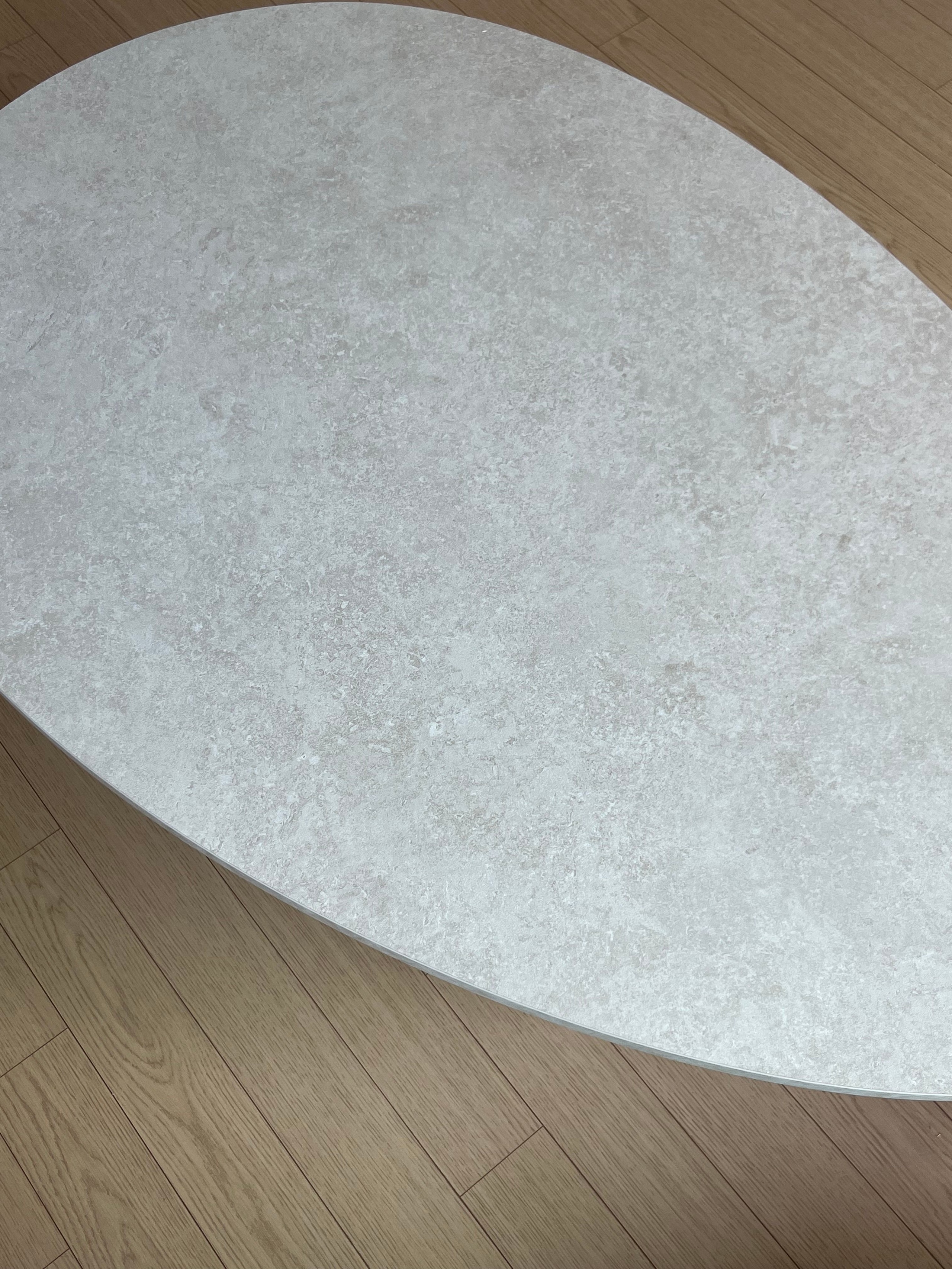 woodray メイ ローテーブル［2サイズ］ ホワイト 加工木材 幅 120cm 高
