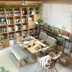 연휴 끝 가족과 함께 
평화로운 주말🌿

#제이제이홈 #거실인테리어 #거실서재화 #거실서재 #서재 #서재꾸미기 #무인양품 #거실테이블 #거실책장 #책장 #우드인테리어 #플랜테리어 #조명 #콘수프기록집 #오늘의우리집 
