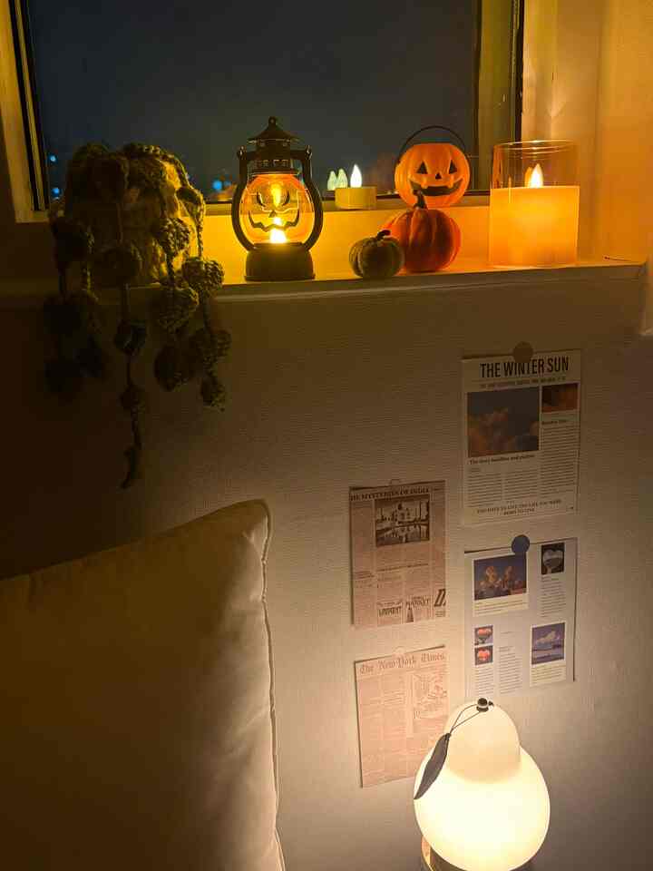 🧡ハロウィンプレビュー🧡  #루미르조명 #루미르열매조명 