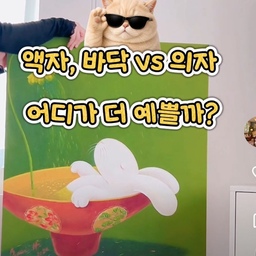 액자를 어디에 두는게 제일 예쁠까요?🤔❓
의자위? 바닥?  
전 벽에 그림을 거는건 좋아하지 않아서 보통 
바닥에 두는 편인데 의자위도 괜찮은 느낌🫢
여러분은 어디에 두는게 예쁘다고 생각하세요?🫣✍️
#더하기무드 #오늘의집 #소품 #명화그림 #액자인테리어 #그림인테리어 #포스터인테리어 #포스터 #인테리어소품추천 #인테리어액자 #공간꾸미기 #작업실인테리어 #작업실 #나의취향 #토끼그림 #토끼 #화이트인테리어 #화이트우드 