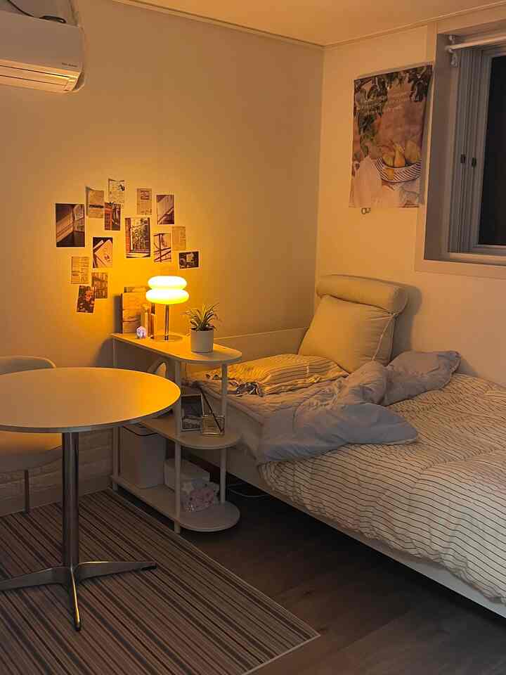 #5평원룸 #5평 #6평원룸 #6평 #원형테이블 #러그
#cozy #감성인테리어 