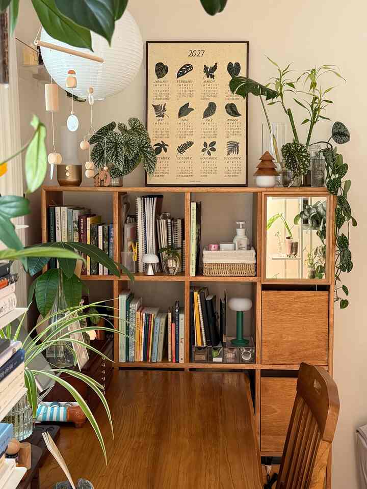 #カラーハンティング

木と緑を愛する式執事の家🏡🤎🌿

自然のままの原木家具と植物の組み合わせを
あまりにも愛する式執事のカラーハンティングは
ナチュラルブラウンとグリーンです。🤎💚

2色の組み合わせは常に心が快適です
癒しで愛そのものです。

さらに、27年のカレンダー
植物である私とは💚
額縁はウッドカラー🤎
一年中負けない緑の植物カレンダーを見る気にすでに気持ちよくときめく人ですよ！ 

私が育てる植物を描いたカレンダーです。
卓上カレンダーもあるので、緑色で遊びに来てください😁
こんにちは

これはウッドと緑色のハンティング人間に合うようです
笑

。
。
。
＃木本棚＃ブランクマンション＃本棚＃木本棚＃デスクテリア＃木製インテリア＃木製机＃原木机＃机＃プランテリア＃ポスターインテリア＃ポスター額縁＃植物＃植民地 