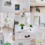 #컬러헌팅 

우리 집 곳곳에서 찾은 그린 💚🌿

좋아하는 색을 찾아 모아보니 생각보다 집 안에 초록이 많더라고요. 밝은 공간에 초록 한 스푼 더해주니 싱그럽고 편안한 느낌이 좋아요. 

연한 민트부터 짙은 초록까지 조금씩 다른 색감을 찾아보는 재미도 있네요 :) 

#그린인테리어 #컬러인테리어 #컬러포인트 #플렌테리어 #컬러포인트 #인테리어소품 #오늘의가든 #맞팔 #홈스타일링 #화이트인테리어 
