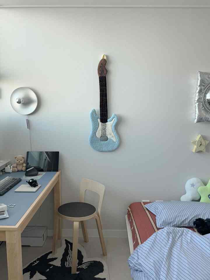 クラシック ストライプ 布団カバー ブルー［3サイズ］を使ったコーディネート 1