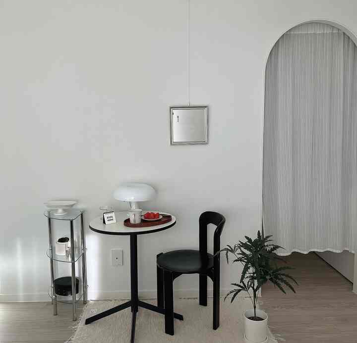 French ストライプ 目隠しカーテン［9サイズ］を使ったコーディネート 3