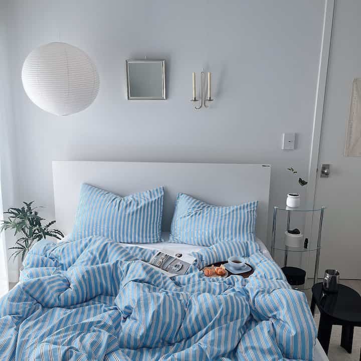 🇰🇷 4LDK｜模様替えを楽しむ暮らし🌼清潔感あふれるホワイトインテリア