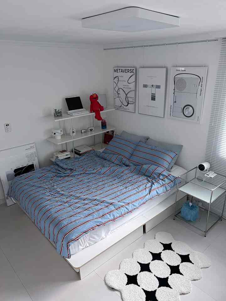 Deep sleep シアサッカー ストライプ 夏用 掛け布団セット［5色・3サイズ］を使ったコーディネート 2