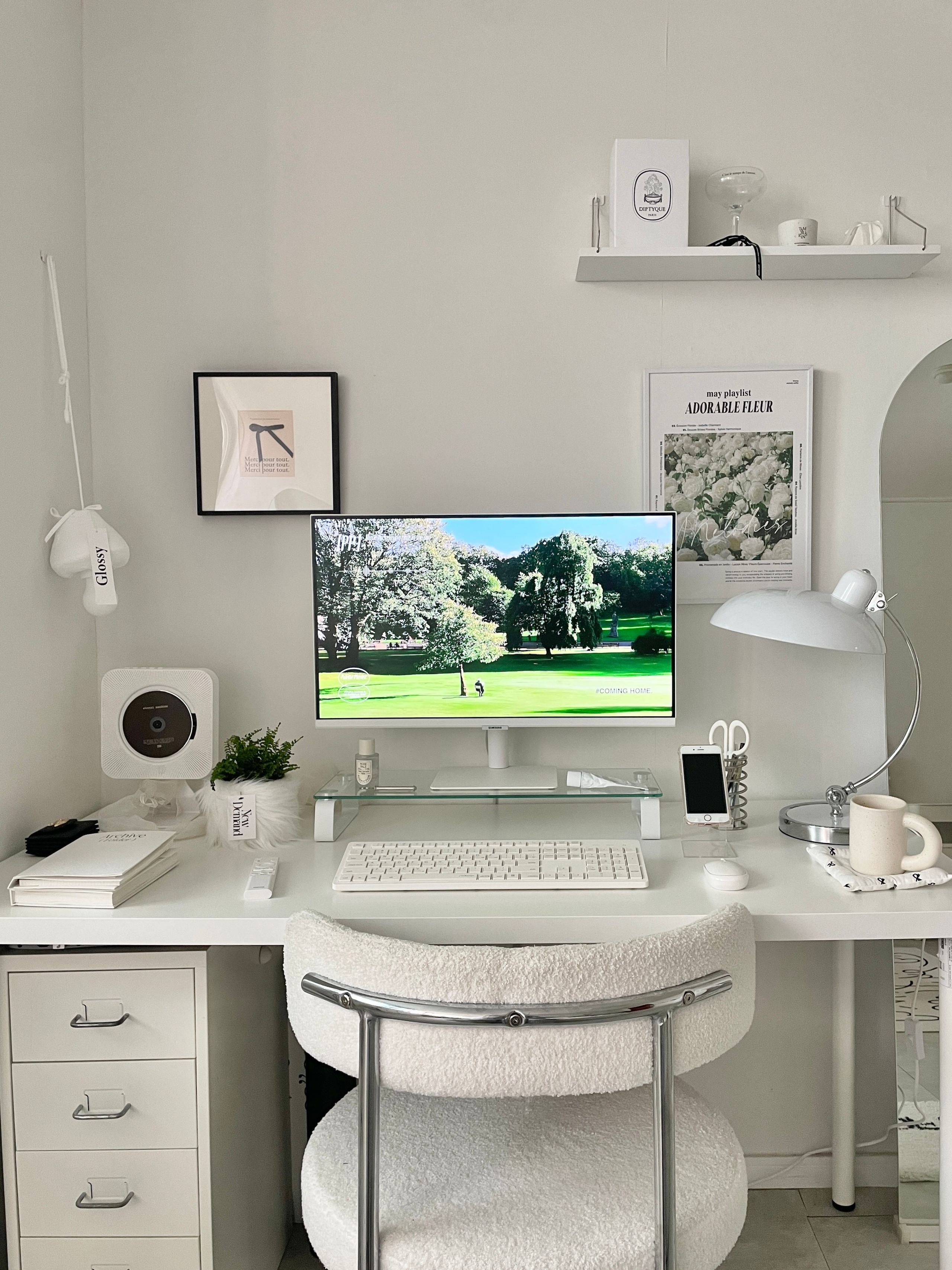 IKEA LAGKAPTEN ラグカプテン / ADILS オディリスデスク 140x60 cm［15