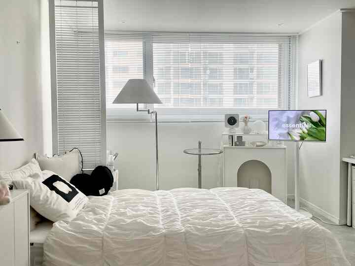 🇰🇷 1R｜実家部屋を大改造！ ホワイト好き必見のアイテム大集合🤍