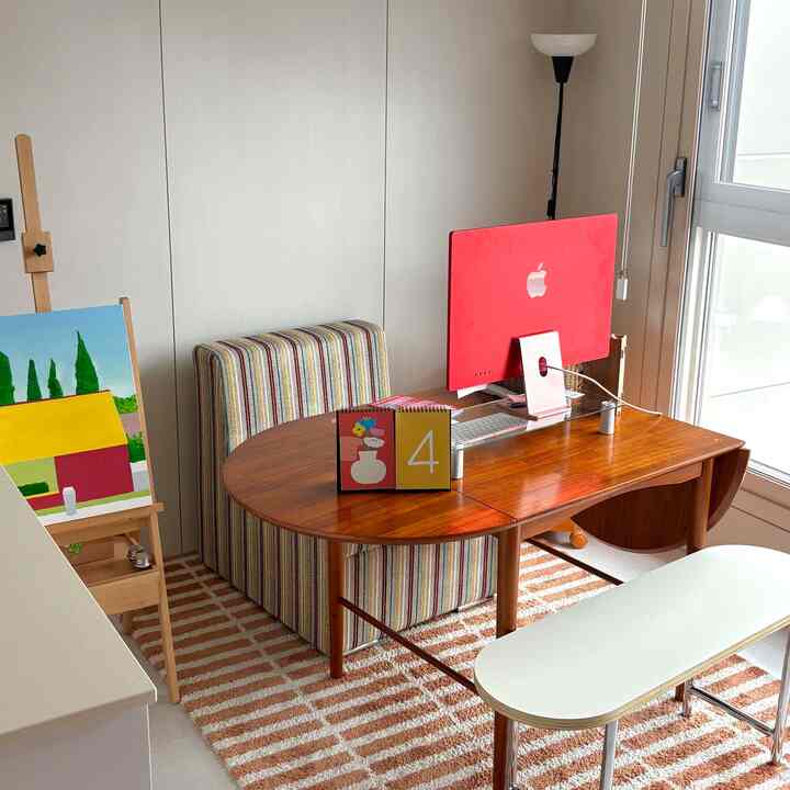 🇰🇷 1LDK｜色も柄も欲張ってOK！自分がハッピーになれるお部屋