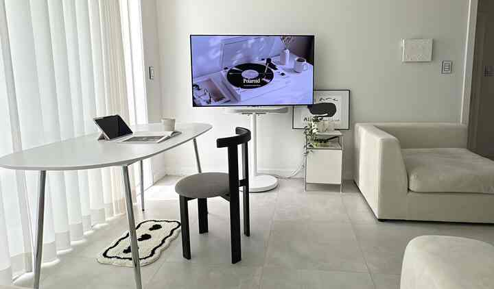 🇰🇷 3LDK｜見せる・隠すのバランスで、築古マンションがすっきり