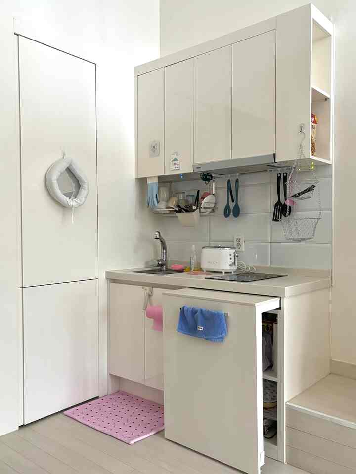 フェイスタオル＆ハンドタオル 5枚セット［4色］を使ったコーディネート 1