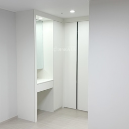 오산 세교 우미린센트럴시티 84타입 화장대 드레스룸 중문도어 시스템장