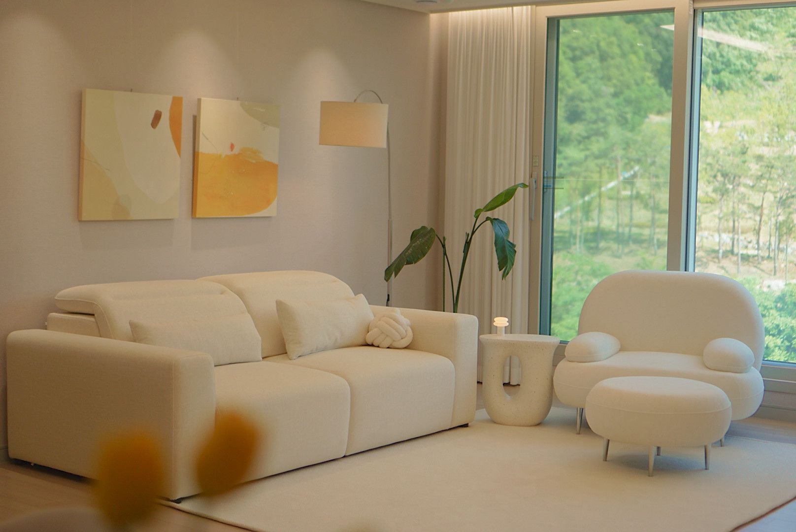Galaxy Fabric Low-Back Sofa user photo