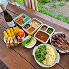 #오늘의우리집 #콘수프기록 #카라반캠핑 #프렌치랙
역시 캠핑은 카라반이 최고네요😍
양고기 프렌지랙 구워서 메쉬포테이토에 홀그레인 올리고 쪽파 올려 소스 찍어먹으니 꿀맛입니다🩷
