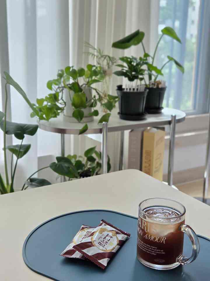 #오홈스토랑 #콘수프기록  #디저트타임 #커피  #홈카페공간  #맞팔 
