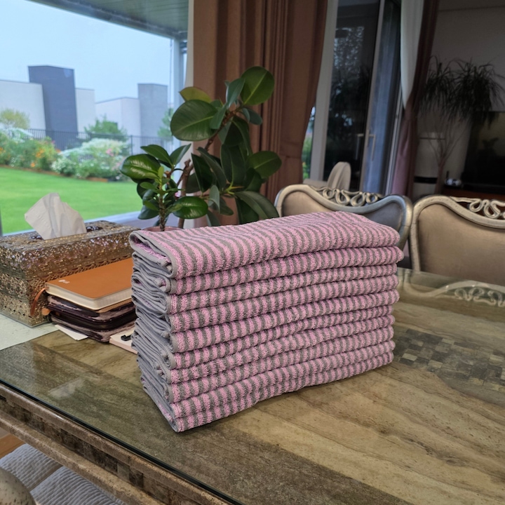 Soft Taffy Stripe Hotel Towel (10-Pack) user photo